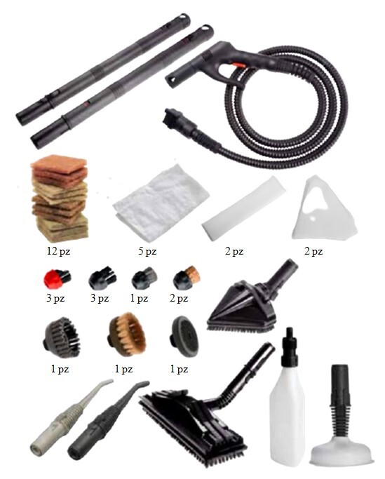 Accessories of steam cleaner for mattresses 