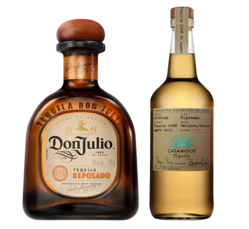 Casamigos and Don Julio Tequila
